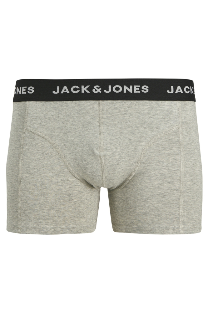 JACBENJA SOLID TRUNKS 10 PACK STYD 12285468 BLACK/BLACK BI